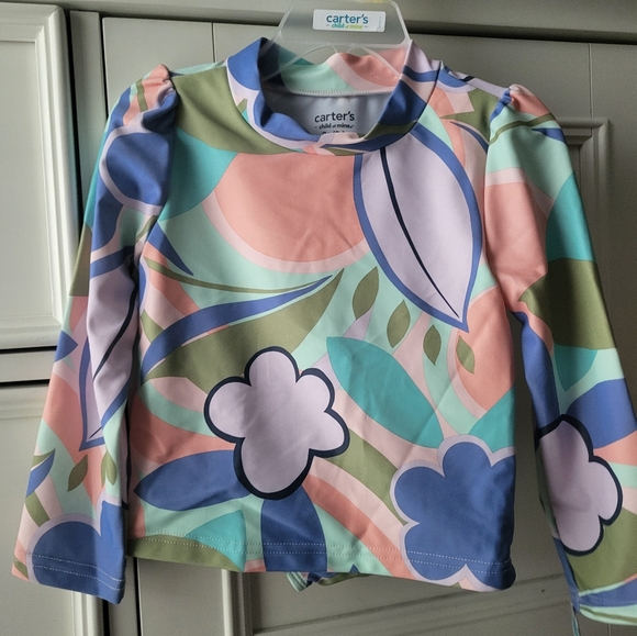 Toddler Swim suit and Hat 4T Last Set Left - Picture 5 of 8